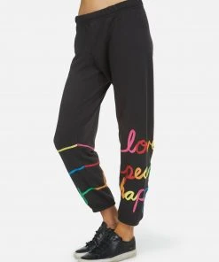 Lauren Moshi Bottoms Alana Love Peace Happiness