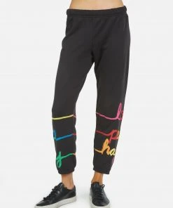 Lauren Moshi Bottoms Alana Love Peace Happiness