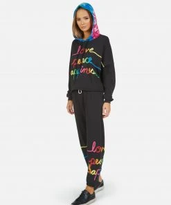 Lauren Moshi Bottoms Alana Love Peace Happiness