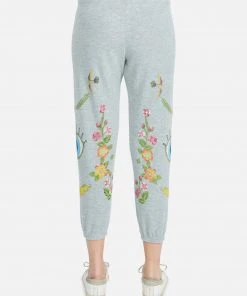 Lauren Moshi Bottoms Alana Floral Eye Love