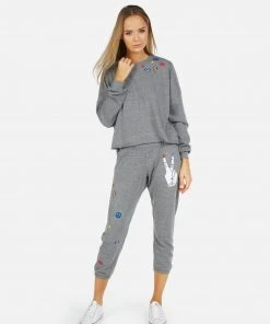 Lauren Moshi Alana Peace Hand Elements Bottoms