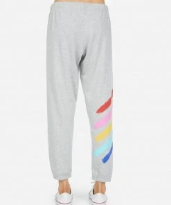 Lauren Moshi Bottoms Alana Painted Evil Eye