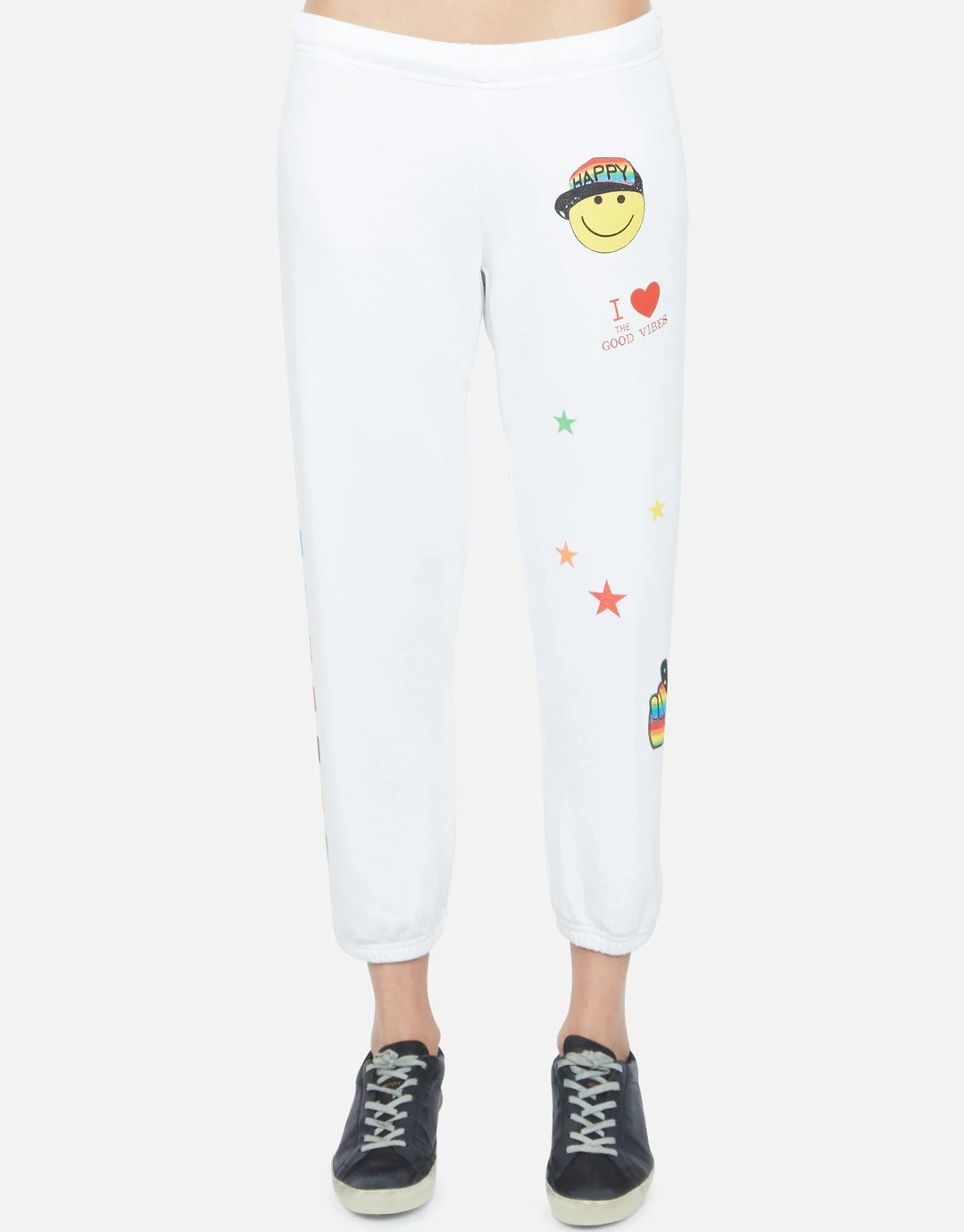 Lauren Moshi Alana Rainbow Happy Vibes