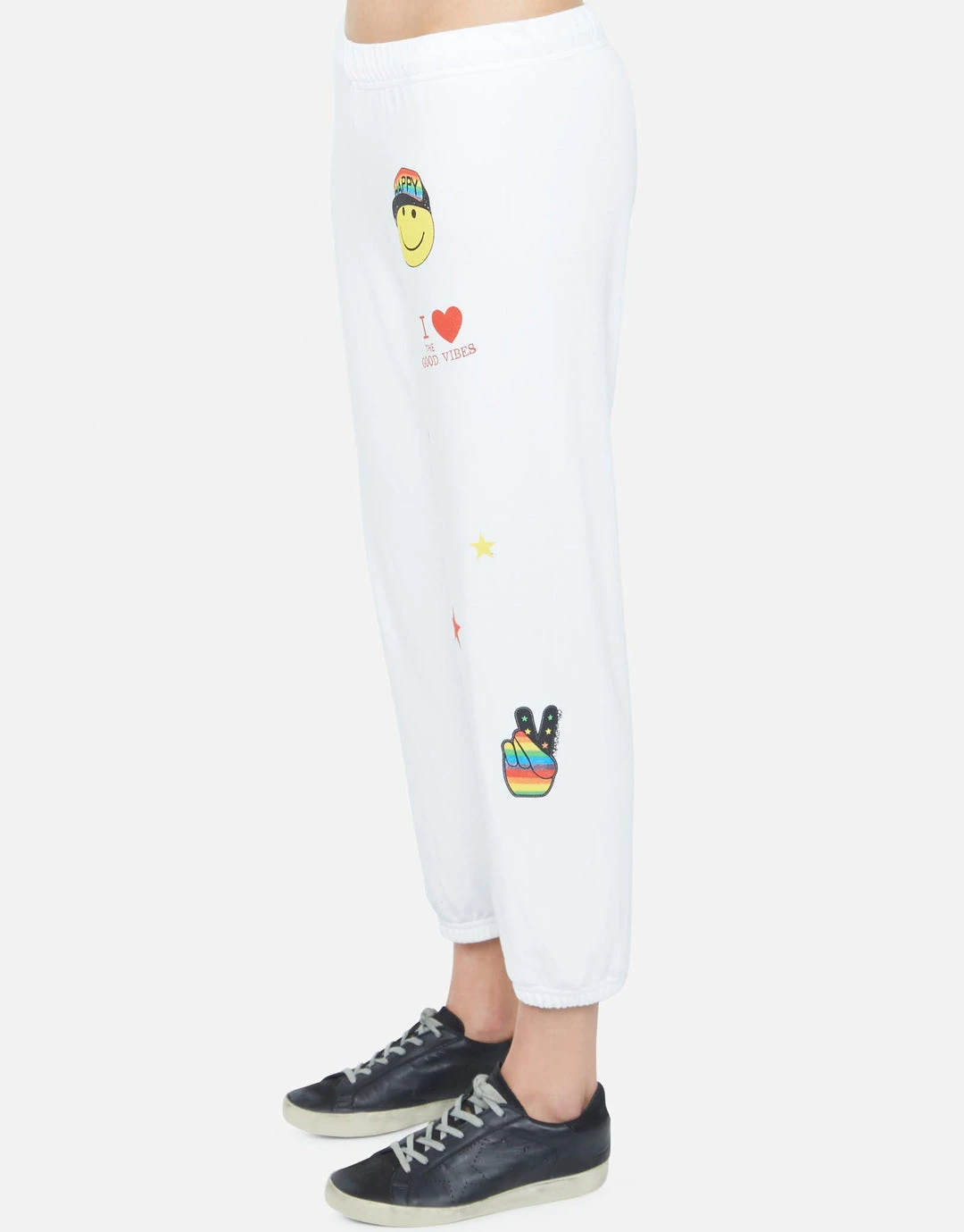 Lauren Moshi Alana Rainbow Happy Vibes