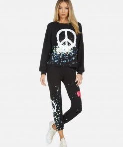 Lauren Moshi Alana Brush Peace Bottoms
