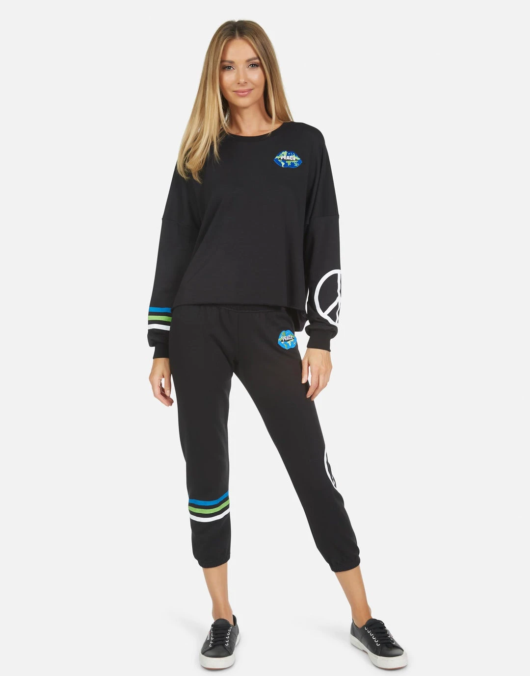 Lauren Moshi Bottoms Alana World Peace Lips