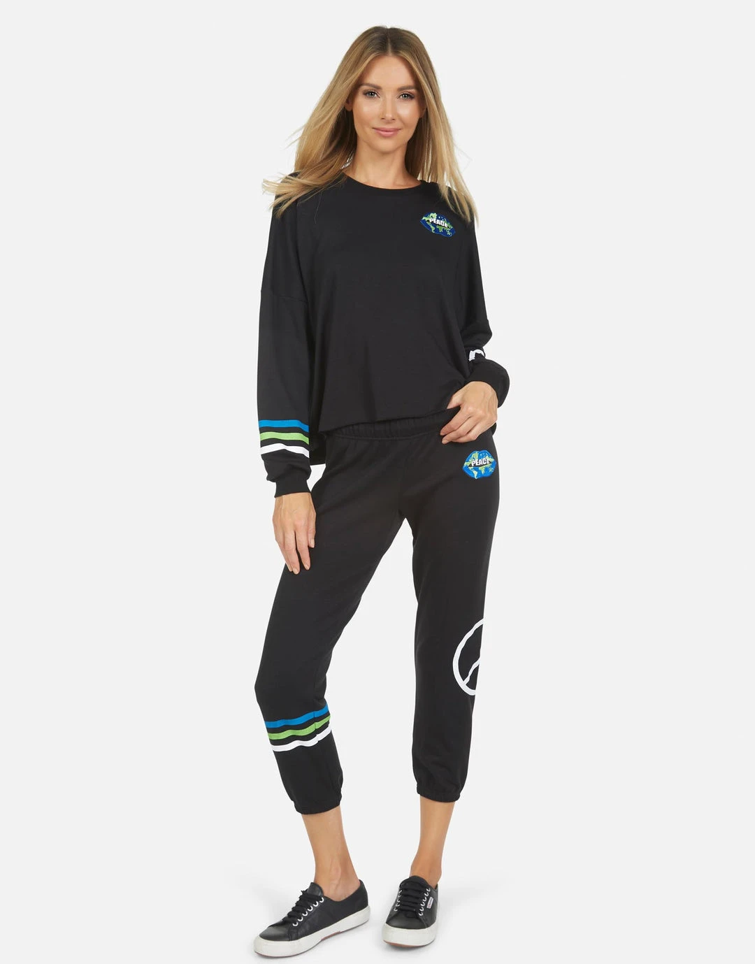 Lauren Moshi Bottoms Alana World Peace Lips