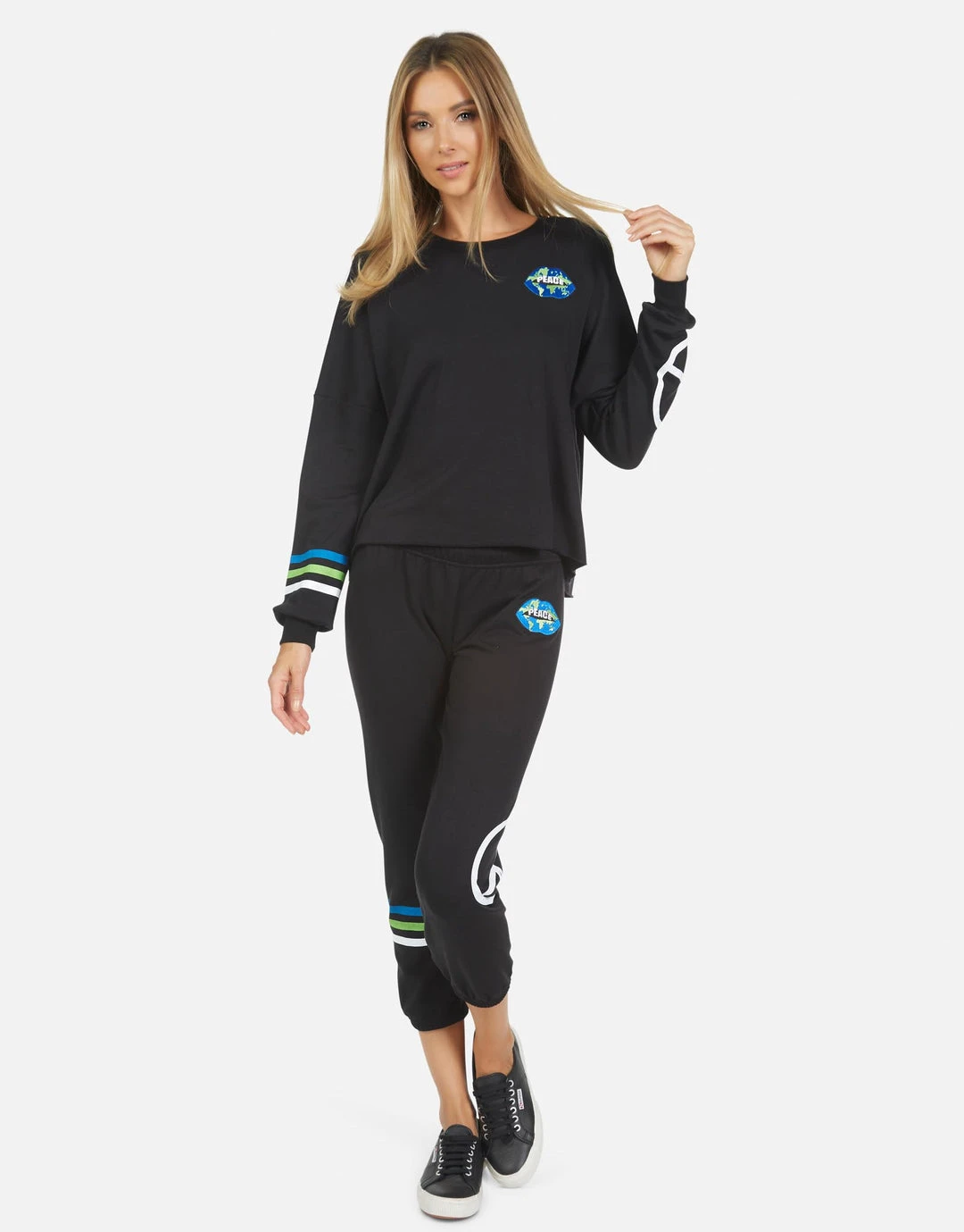 Lauren Moshi Bottoms Alana World Peace Lips