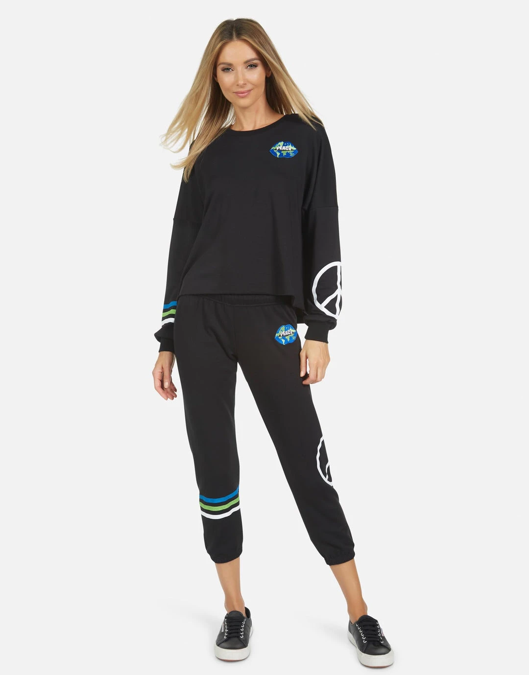 Lauren Moshi Bottoms Alana World Peace Lips