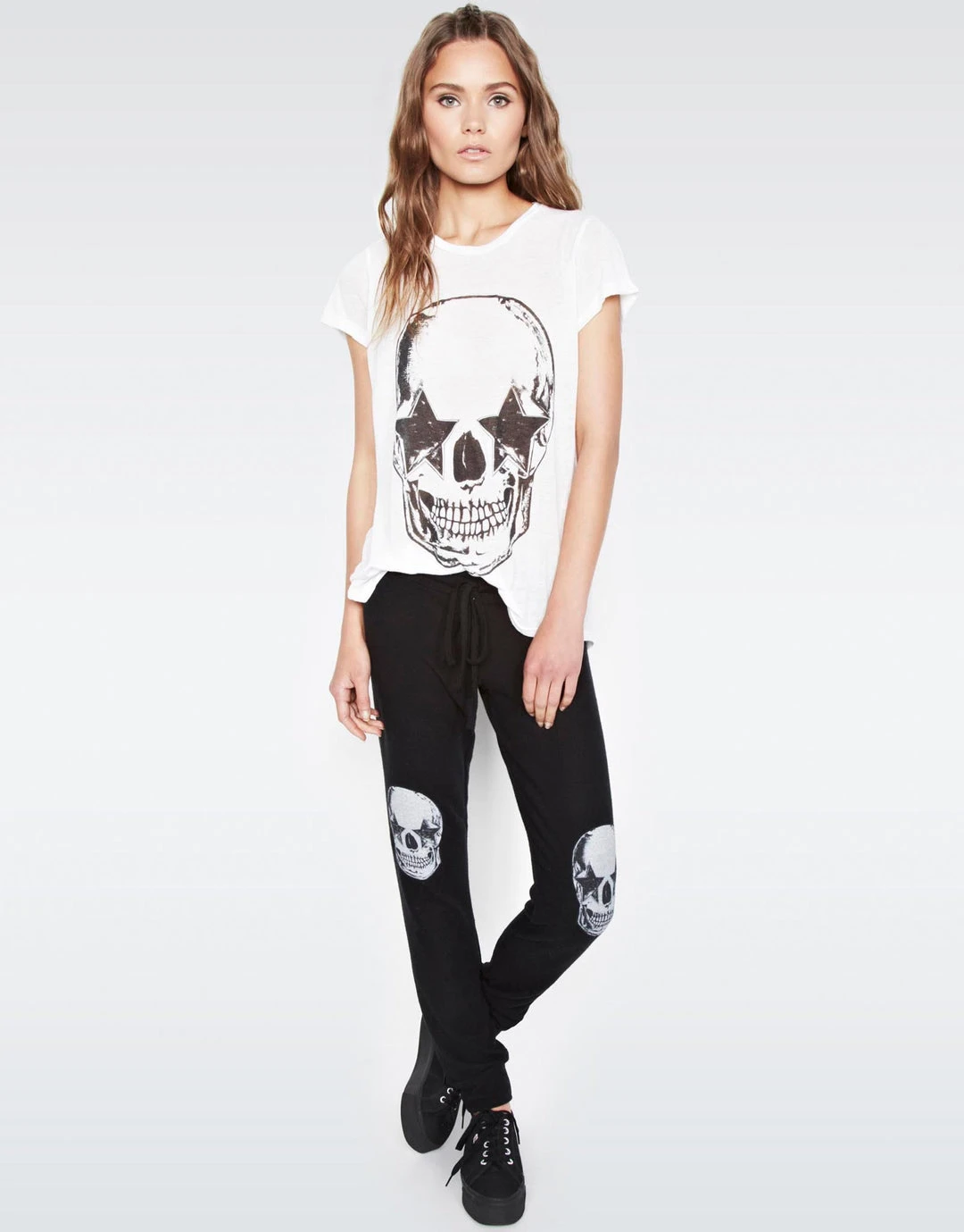 Lauren Moshi Kizzy Star Eye Skull Bottoms