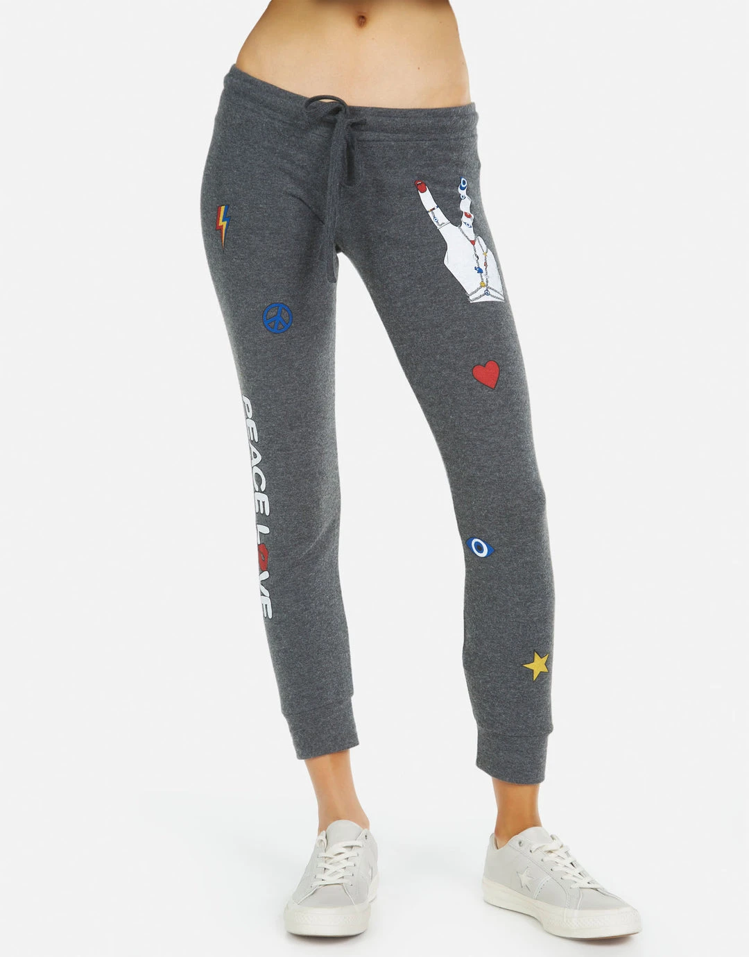 Lauren Moshi Bottoms Kizzy Peace Hand Elements