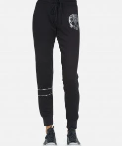 Lauren Moshi Bottoms Jess Nailhead Skull