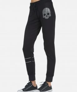 Lauren Moshi Bottoms Jess Nailhead Skull