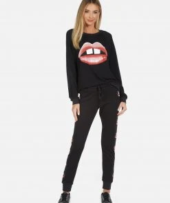 Lauren Moshi Jess Gap Tooth Bottoms