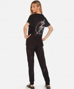 Lauren Moshi Jess Crystal Lightning Peace NEW