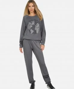 Lauren Moshi Bottoms Brynn World Needs Love