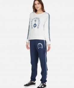 Lauren Moshi Alessia Lucky Eye Horseshoe Bottoms