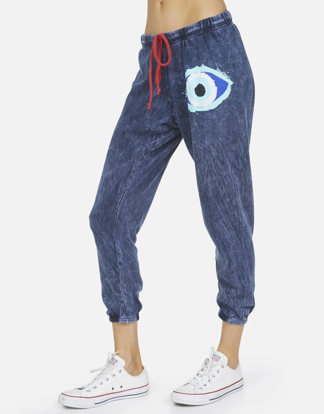 Lauren Moshi Ruth Painted Evil Eye Bottoms