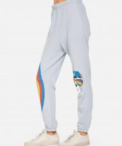 Lauren Moshi Dola Rainbow Peace Skull NEW