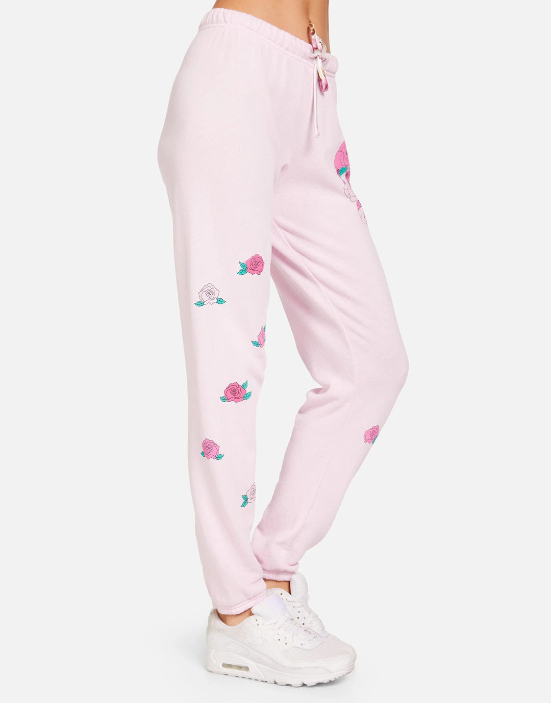 Lauren Moshi Xena Pink Rose Skull