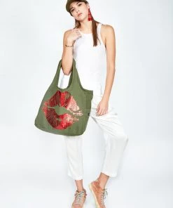 Lauren Moshi Taylor Red Foil Lip