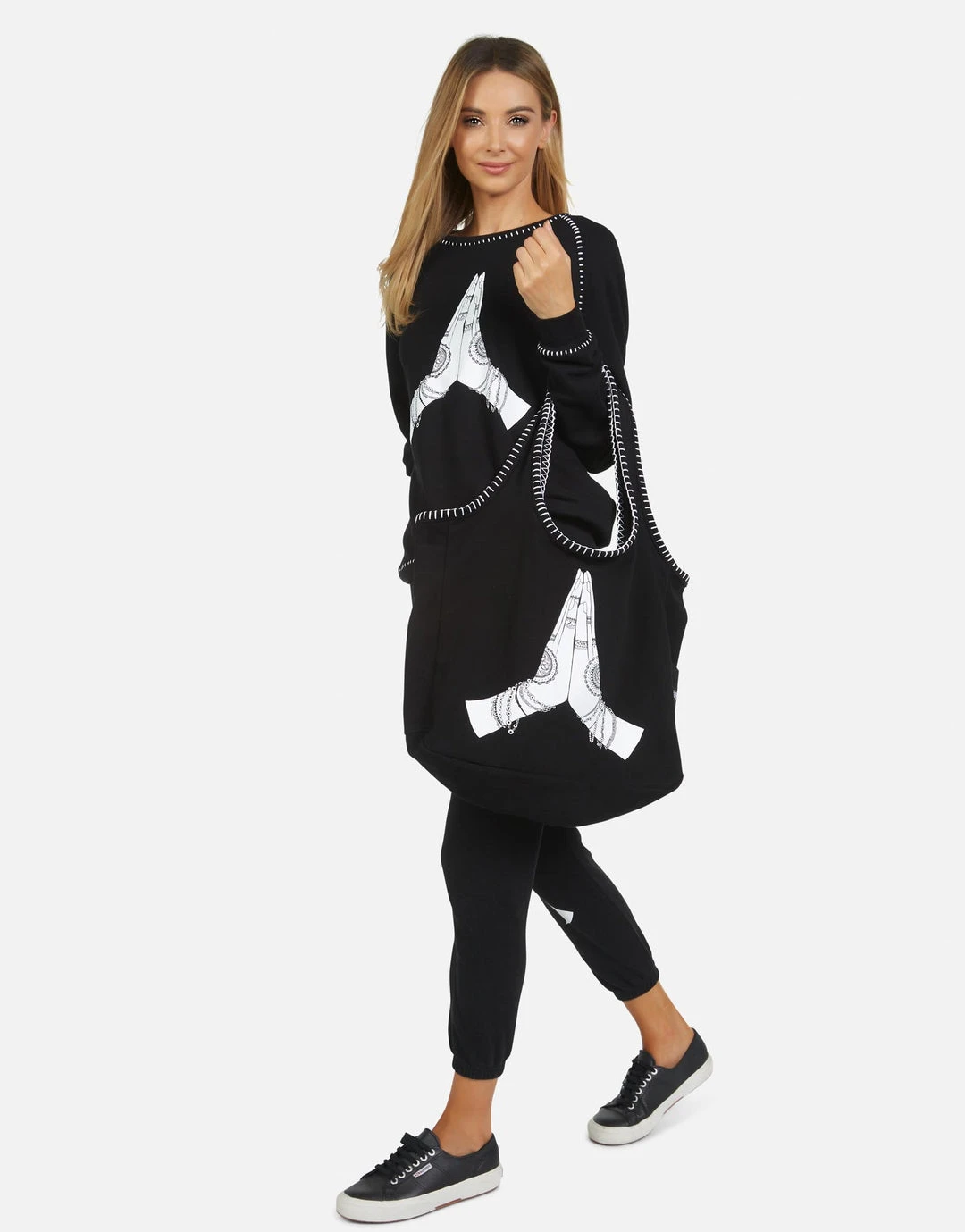 Lauren Moshi Alana Prayer Hands Bottoms