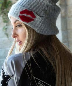 Lauren Moshi Blix Red Mouth Patch