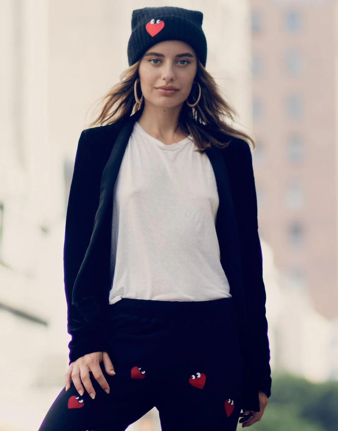 Lauren Moshi Peace Love & Moshi Blix Heartface Patch