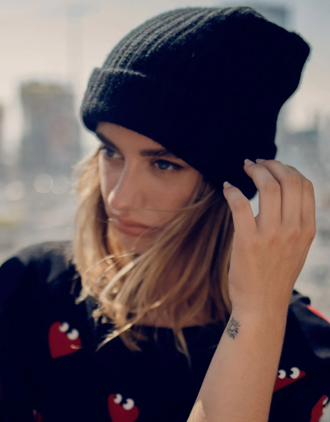 Lauren Moshi Peace Love & Moshi Blix Heartface Patch