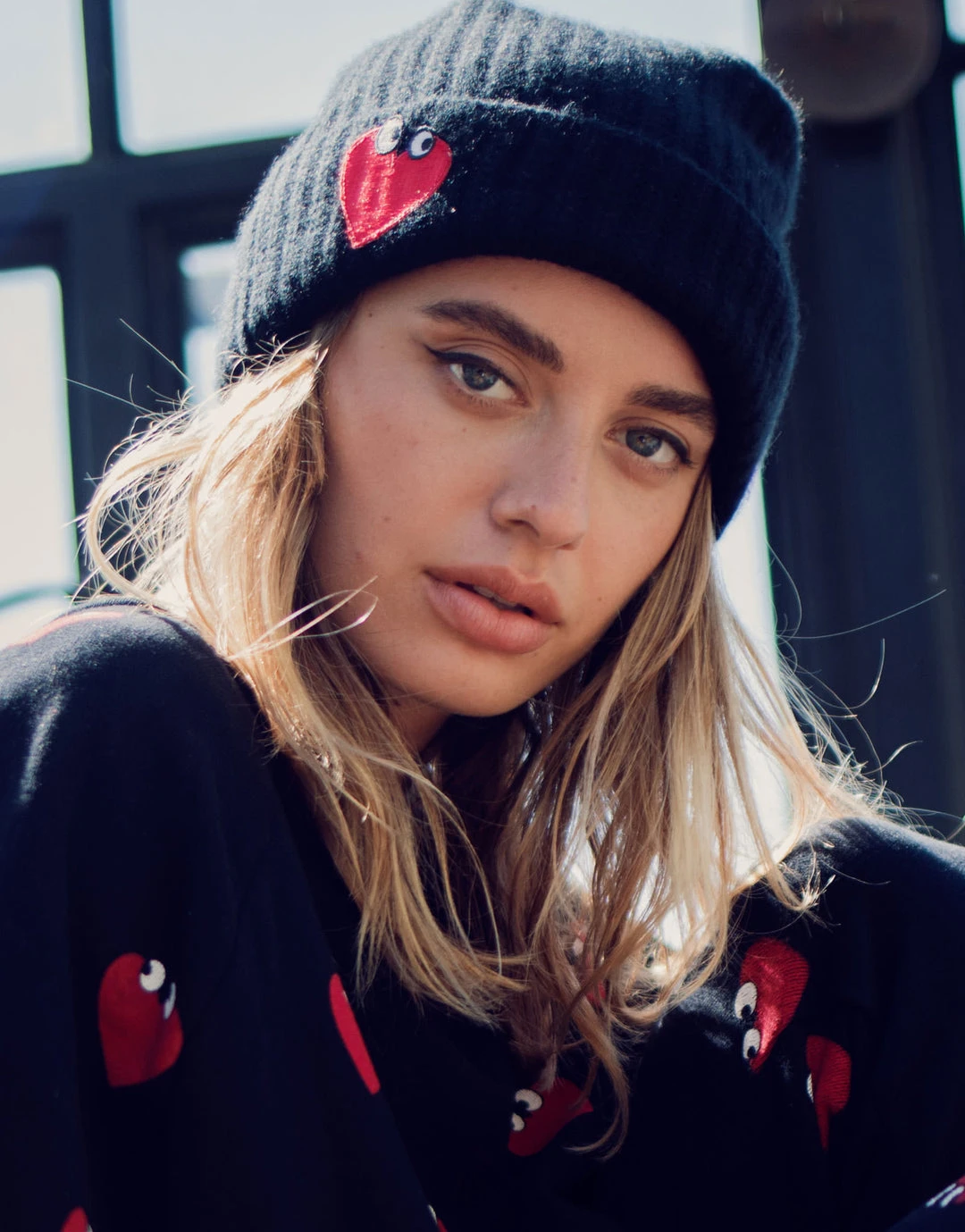 Lauren Moshi Peace Love & Moshi Blix Heartface Patch