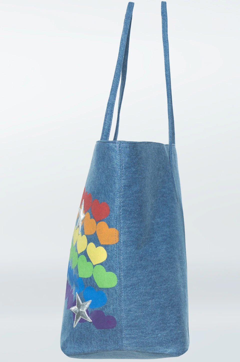 Lauren Moshi X Exclusive X Jackie Rainbow Heart Peace Love & Moshi