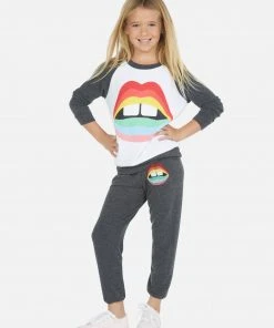 Lauren Moshi Llc Heckle Rainbow Gap Mouth Kids