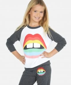 Lauren Moshi Llc Heckle Rainbow Gap Mouth Kids
