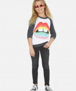 Lauren Moshi Llc Heckle Rainbow Gap Mouth Kids