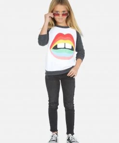 Lauren Moshi Llc Heckle Rainbow Gap Mouth Kids