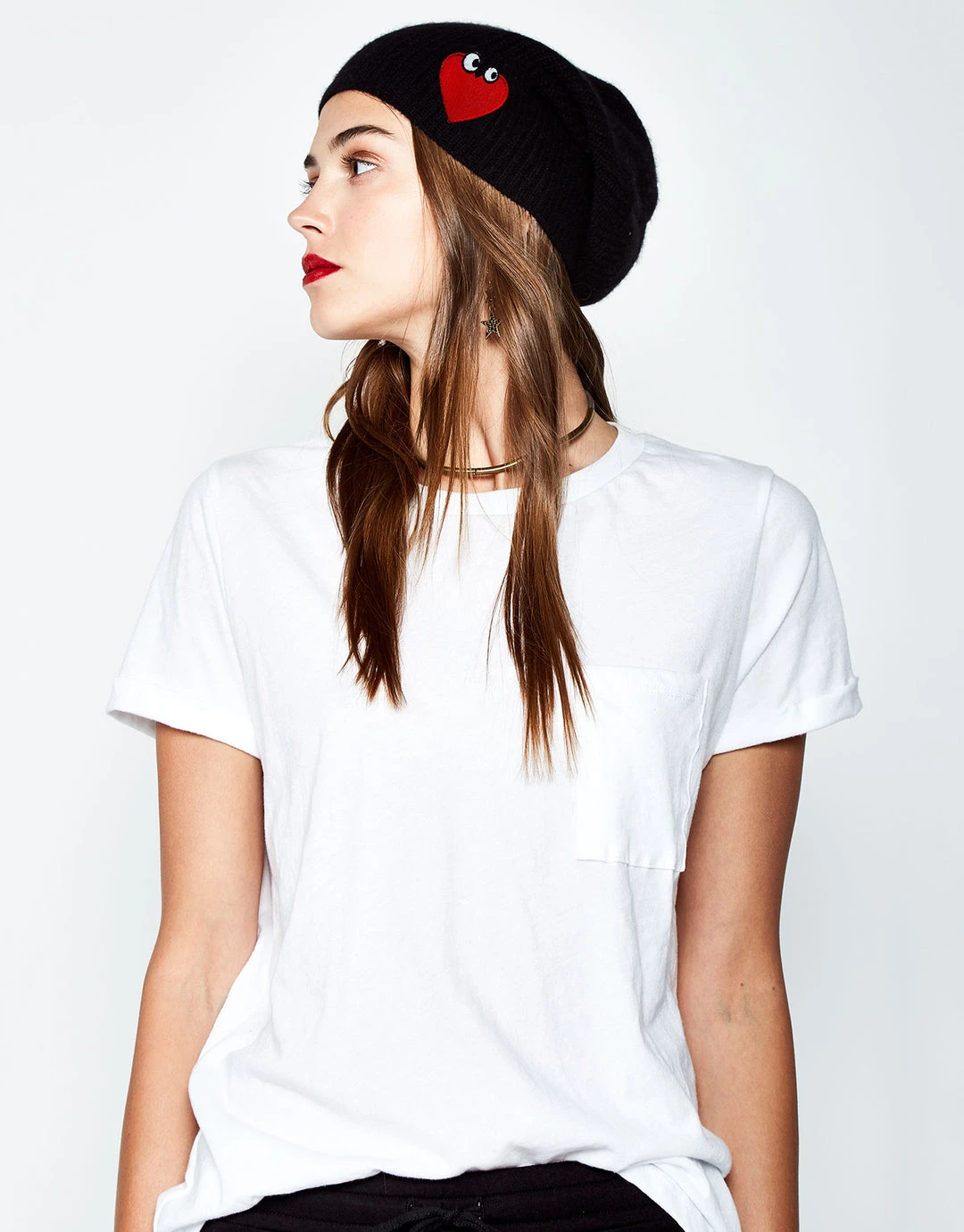 Lauren Moshi Accessories Remy Heartface Patch