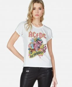 Lauren Moshi X Epic Croft AC/DC Devil Short Sleeve