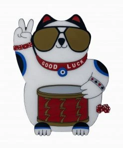 Lauren Moshi Lucky Cat Art