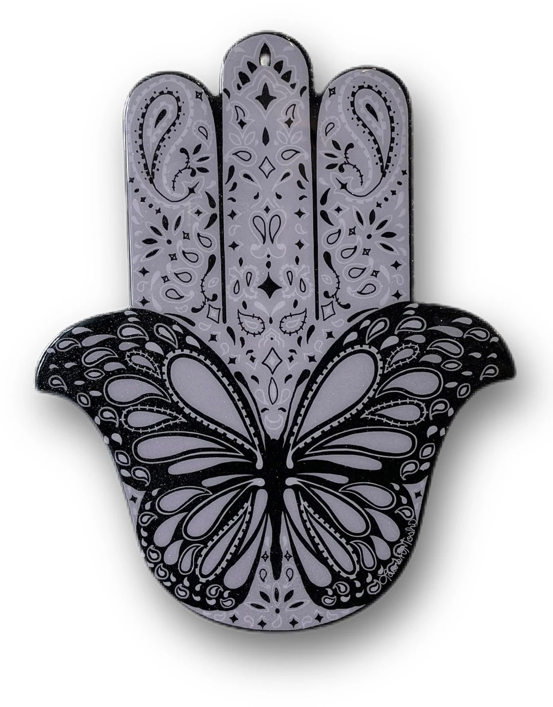 Lauren Moshi Art Butterfly Hamsa