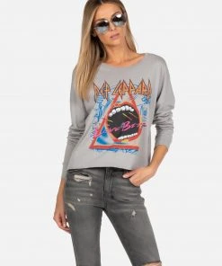 Lauren Moshi X Def Leppard Lori Love Bites Long Sleeve