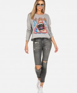 Lauren Moshi X Def Leppard Lori Love Bites Long Sleeve