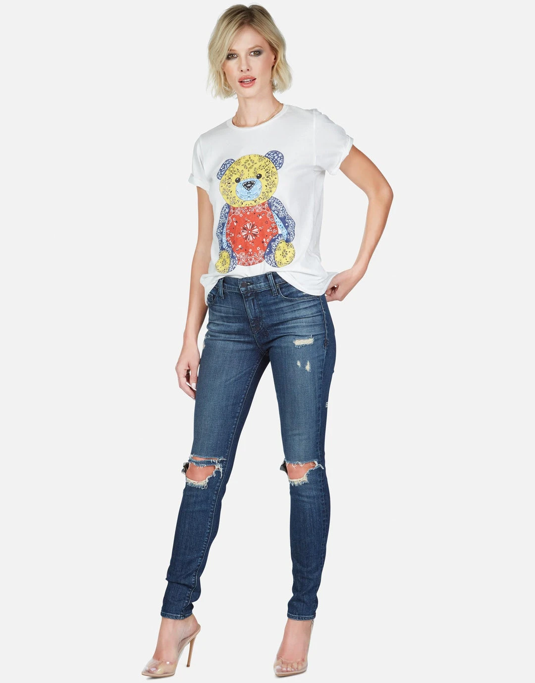 Lauren Moshi Croft Bandana Bear LAST CALL