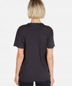 Lauren Moshi Wolf Cracked Lightning Bolt Short Sleeve