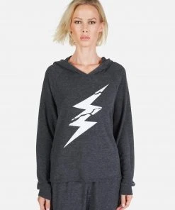 Lauren Moshi Marni Cracked Lightning Bolt Outerwear