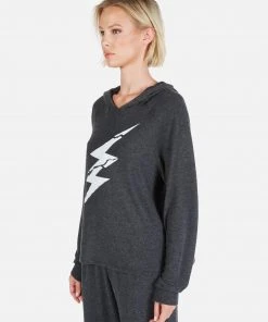 Lauren Moshi Marni Cracked Lightning Bolt Outerwear