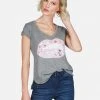 Lauren Moshi Short Sleeve Emmalyn Elements Lip