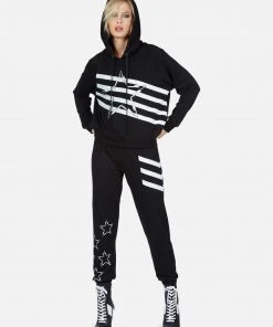 Lauren Moshi Alana Lightning Bolt Star Bottoms