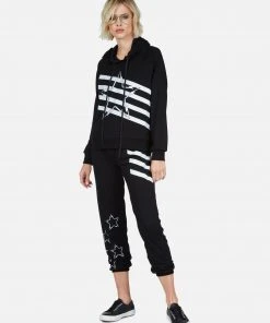 Lauren Moshi Alana Lightning Bolt Star Bottoms