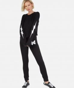 Lauren Moshi Noleta Lightning Butterfly Long Sleeve