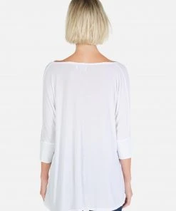 Lauren Moshi Long Sleeve Sable Cracked Lightning Bolt